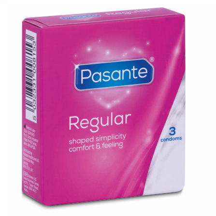 THROUGH CONDOM REGULAR RANGE 3 UNITS