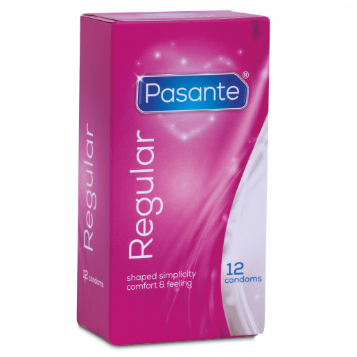 PASANTE REGULAR CONDOMS 12 PACK