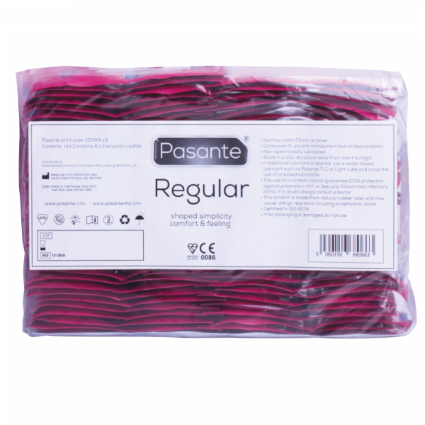 PASANTE - CONDOM REGULAR RANGE 144 UNITS