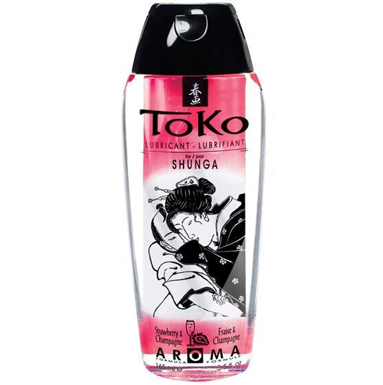 SHUNGA - TOKO STRAWBERRY AND CHAMPAGNE LUBRICANT AROMA