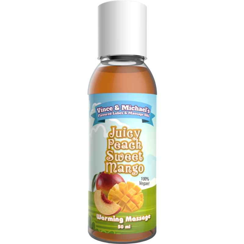 VINCEN & MICHAEL'S - PROFESSIONAL MASSAGE OIL JUICY PEACH SWEET MANG 50ML